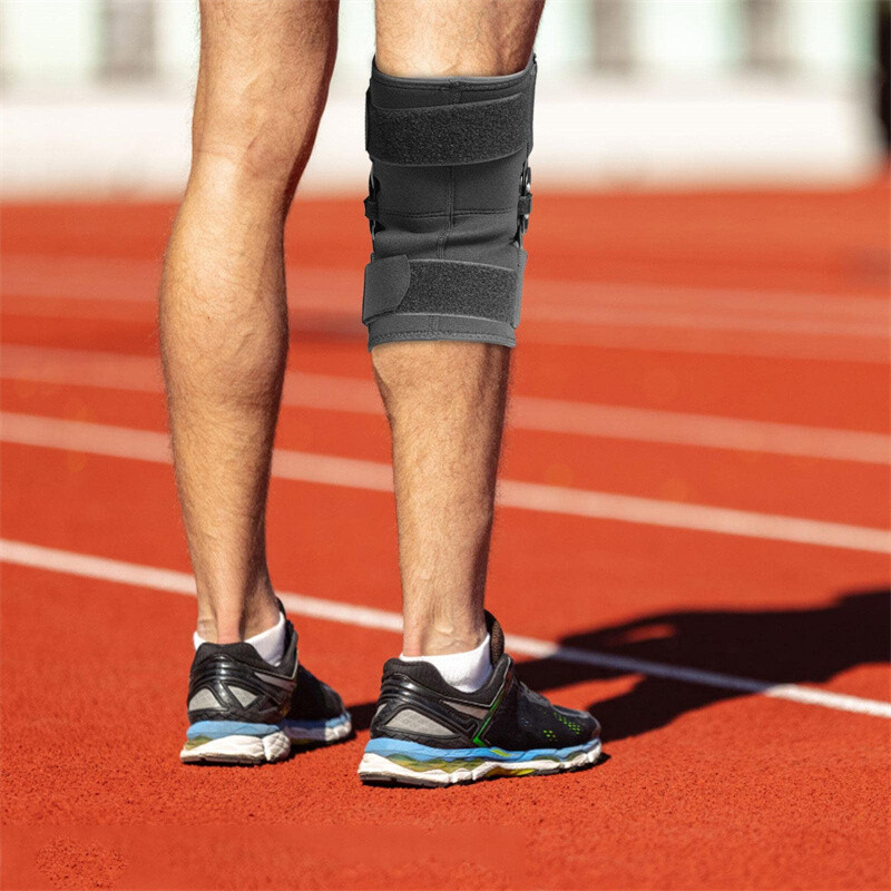 Zglobna potpora za koljeno s remenom za bočne stabilizatore patele za zaštitu, ublažavanje boli kod artritisa, puknuća meniskusa