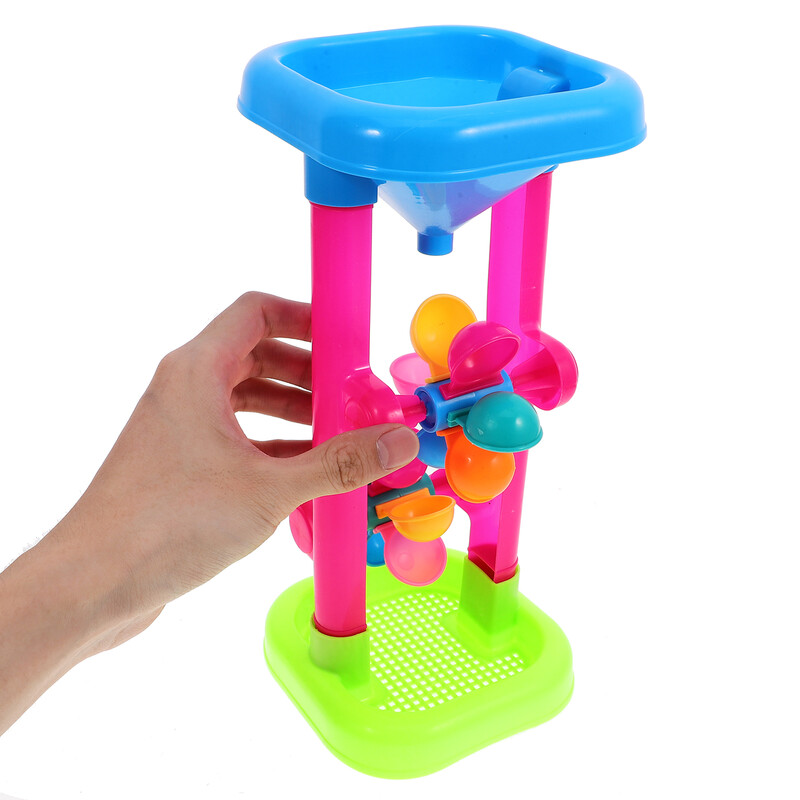 Pješčani sat Igračka za pijesak za plažu Dječja igračka Vjetrenjača Vodeni kotač Igračke za dječake Dječji stol Malu djecu za