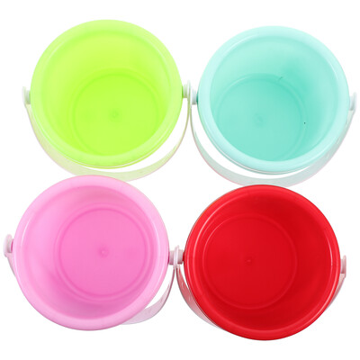 4 gab. Plastmasas mucas pludmales spaiņa rotaļlieta bērniem Smilšu spaiņi Mini Mucas Magnētiski