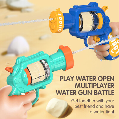 Παιχνίδι σκοποβολής Mini Automatic Water Pressing Gun Water Sprinkle Machine Game Shooting Summer Beach Outdoor Battle Παιχνίδια Αγόρια κορίτσια Δώρο γενεθλίων