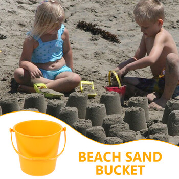 Κουβάς με άμμο παραλίας με λαβή Summer Beach Sand Pail Garden Water Sand Bucket παιδικά παιχνίδια παραλίας Sand Bucket Toy