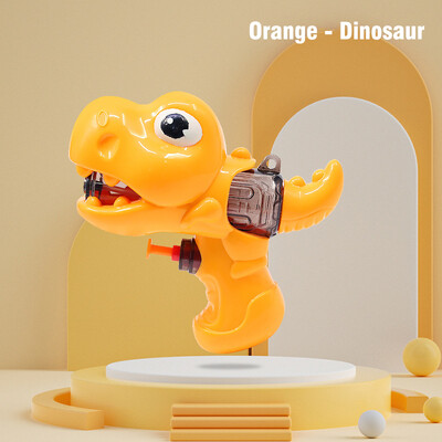 Mini automatinis vandens pistoletas animacinių filmų dinozaurų gyvūnų purškimo vandens mašina miela vasaros lauko baseino paplūdimio vonios žaislas vaikams dovana