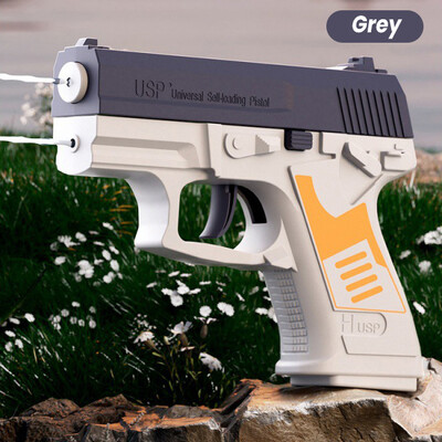 Naujas USP vaikiškas vandens pistoletas Glock su nuolatinio šaudymo preso tipo vandens purškimo žaislinis vandens pistoleto jungtis, automatinis vandens pistoletas