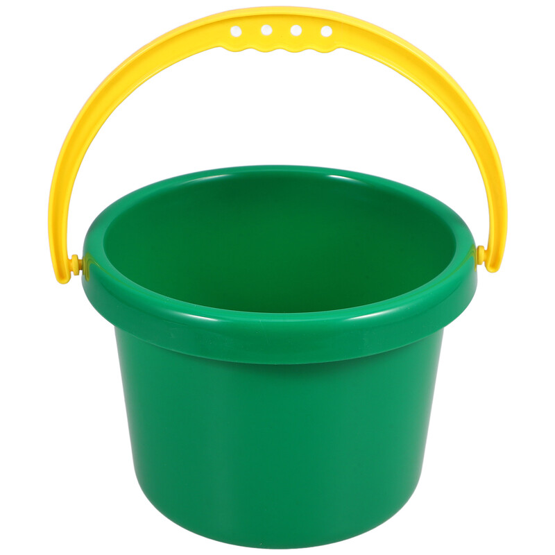 Kis vödör strandjáték vödrök kültéri parti 1900x1640x1200cm zöld homokos játék gyerek utazás