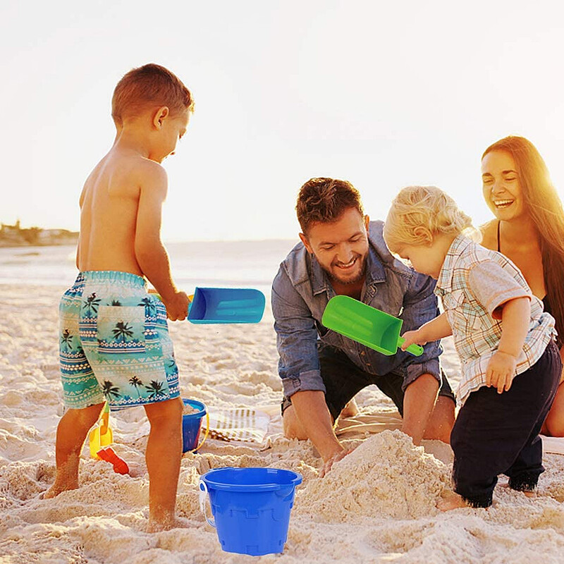 3gab Lāpstas Bright Bērnu smilšu liekšķere Rotaļlieta Praktiska Lāpstas Rotaļlietas rotaļlieta pludmales smilšu liekšķere