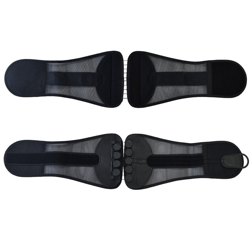 Sistem de scripete cu frânghie, centură de susținere respirabilă pentru talie, dureri de spate, coloanei vertebrale, bretele de decompresie, hernie de disc lombară, sciatică, femei, bărbați