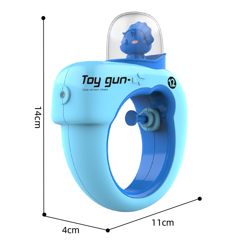 Copii Mini Desene Animat Presare Dinozaur Pistol de apă Jucării Vară Stropire cu apă Joc de baie Piscina Jucării în aer liber Plajă Băieți Fete