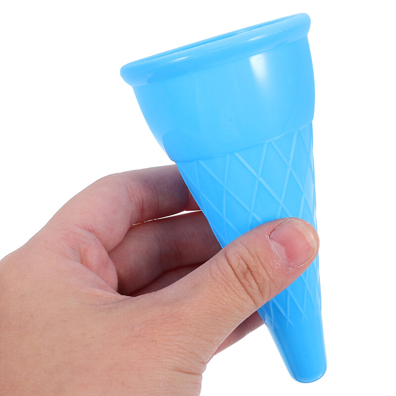 5 bucăți jucării de plajă ceașcă de plastic pentru copii cu înghețată copii nisip care se joacă cu litoralul