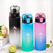 750 ml tritan matirana gradijentna boca za vodu za piće Prijenosna sportska šalica za čaj i kavu Kuhinjski alati Dječja boca za vodu u školi