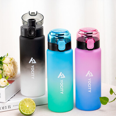 750 ml tritan matirana gradijentna boca za vodu za piće Prijenosna sportska šalica za čaj i kavu Kuhinjski alati Dječja boca za vodu u školi