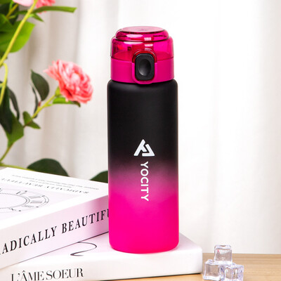 750 ml tritan matirana gradijentna boca za vodu za piće Prijenosna sportska šalica za čaj i kavu Kuhinjski alati Dječja boca za vodu u školi