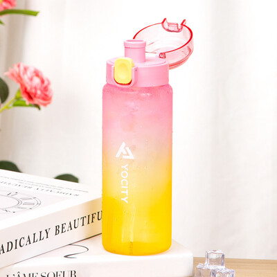 750 ml tritan matirana gradijentna boca za vodu za piće Prijenosna sportska šalica za čaj i kavu Kuhinjski alati Dječja boca za vodu u školi