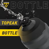Fľaša na vodu Topeak TPR Nozzle bez BPA, cestná cyklistická, s ventilom, stlačiteľná, 650 ml, 750 ml, outdoorová športová fľaša Bidon