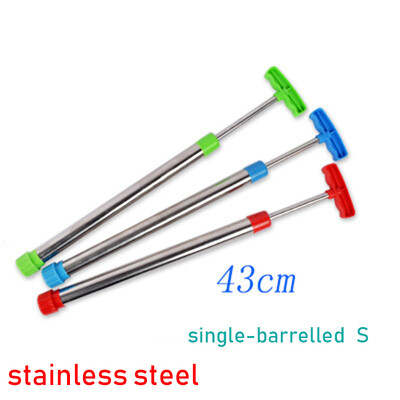 Zabava na otvorenom, ljetna vrsta, vodeni top, raspršivač za plivanje, igračka od nehrđajućeg čelika za djecu, dječje vodene puške za plažu Pucač na vodu