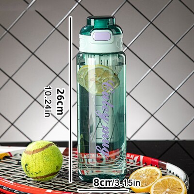 1 literes sport vízforraló tornaterem kerékpározás maraton futás túra ital hordozható palack kiváló minőségű műanyag kültéri ivópohár