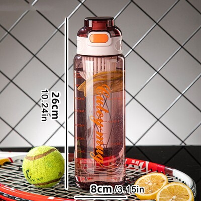 1 literes sport vízforraló tornaterem kerékpározás maraton futás túra ital hordozható palack kiváló minőségű műanyag kültéri ivópohár