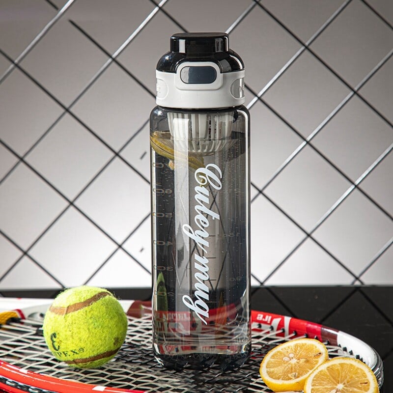 1 literes sport vízforraló tornaterem kerékpározás maraton futás túra ital hordozható palack kiváló minőségű műanyag kültéri ivópohár