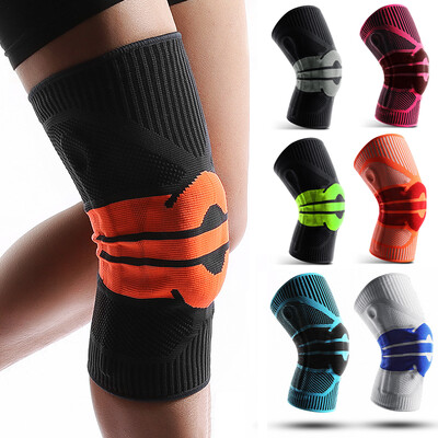 1PC Sports Kneepad Ανδρικά Επιγονατάκια Στήριξης Γόνατου Σιλικόνης Εργαλείο γυμναστικής Μπάσκετ Βόλεϊ ποδοσφαίρου Προστατευτικό Dropship