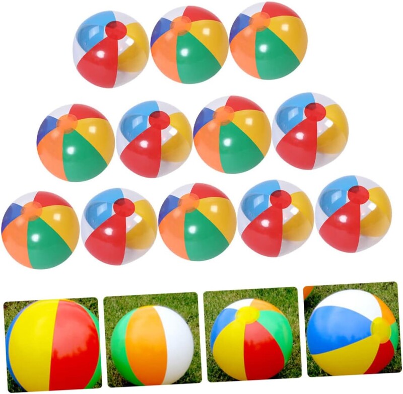 3 vnt Pripučiamas vandensvydis pastorintas šešių spalvų paplūdimio kamuolys 40cm keturių spalvų pripučiamas paplūdimio kamuolys vaikiškas žaislinis vandensvydis.