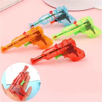 5 τμχ Παιδικό παιχνίδι Παιχνίδι Water Guns Mini Transparent Squirt Water Guns Kids Summer Outdoor Fight Beach Blaster Toy Fight Toy