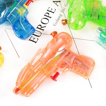 5 τμχ Παιδικό παιχνίδι Παιχνίδι Water Guns Mini Transparent Squirt Water Guns Kids Summer Outdoor Fight Beach Blaster Toy Fight Toy