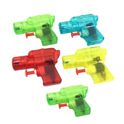 5 vnt Vaikiški žaisliniai vandens šautuvai Mini skaidrus purkštukas vandens šautuvai vaikams vasaros lauko kovos paplūdimio sprogdinimo žaislas kovos žaislas