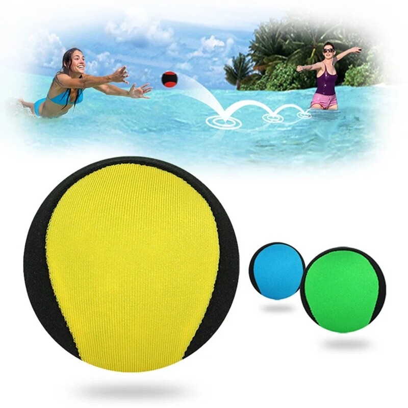 Odolná 5,5 cm TPR elastická lopta na vodnú skákaciu loptu, vodná surfovacia hračka, letná plážová lopta, mäkká relaxačná vodná skákacia lopta