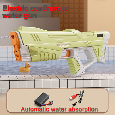 43cm complet electric automat de stocare a apei pistol jucării portabile copii vara plajă luptă în aer liber jucării fantezie pentru copii joc