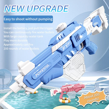 Kids Electric Water Gun Toys Bursts Παιδικά Υψηλής πίεσης Ισχυρή φόρτιση Ενέργεια Νερό Αυτόματο ψεκασμό νερού Δώρα KidToy Gun