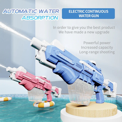 Kids Electric Water Gun Toys Bursts Παιδικά Υψηλής πίεσης Ισχυρή φόρτιση Ενέργεια Νερό Αυτόματο ψεκασμό νερού Δώρα KidToy Gun