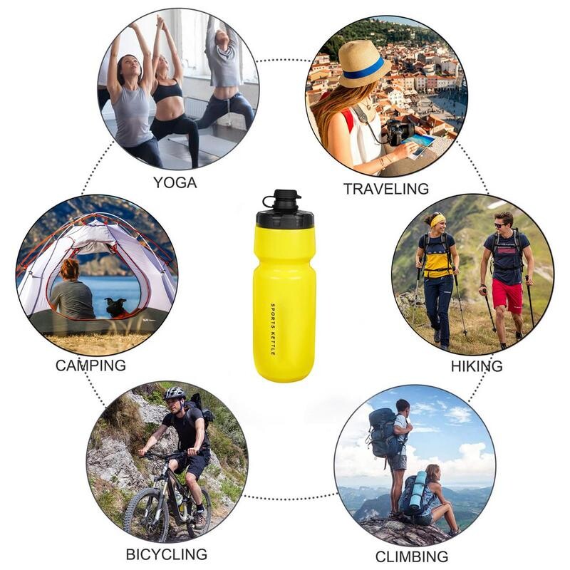 Sticlă de apă pentru biciclete de drum Sticlă de apă pentru biciclete 720 ml Sticlă pentru biciclete etanșă Sticlă de apă de mare capacitate pentru biciclete apă pentru biciclete