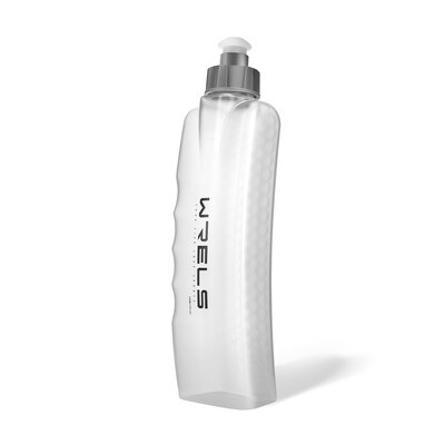 Sticla de apă pentru sport, curbată, cu prindere ușoară, îmbunătățită, pachet cu centură pentru alergare și ciclism. Sticla de apă convenabilă pentru fitness