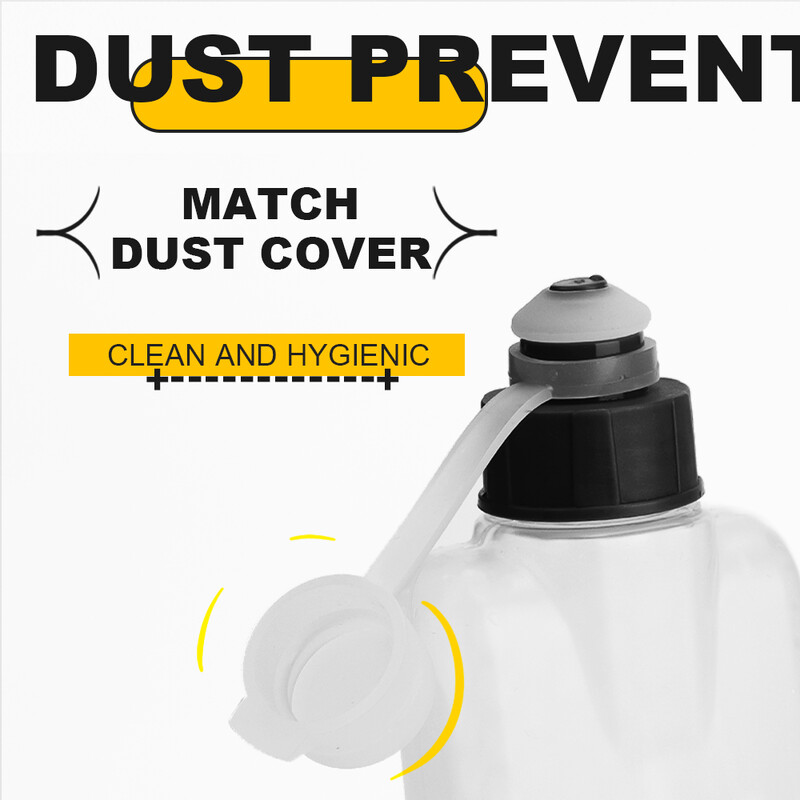 Sticla de apă pentru sport, curbată, cu prindere ușoară, îmbunătățită, pachet cu centură pentru alergare și ciclism. Sticla de apă convenabilă pentru fitness