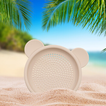 Silicone Sand Sieve Toy Sandbox Παιχνίδια Καλοκαιρινά παιχνίδια παραλίας για παιδιά Ασφαλή Παιδιά σιλικόνης Cute Animal Model Ins RubberSand To