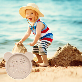 Silicone Sand Sieve Toy Sandbox Παιχνίδια Καλοκαιρινά παιχνίδια παραλίας για παιδιά Ασφαλή Παιδιά σιλικόνης Cute Animal Model Ins RubberSand To