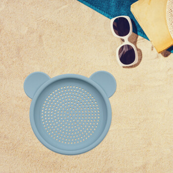 Silicone Sand Sieve Toy Sandbox Παιχνίδια Καλοκαιρινά παιχνίδια παραλίας για παιδιά Ασφαλή Παιδιά σιλικόνης Cute Animal Model Ins RubberSand To