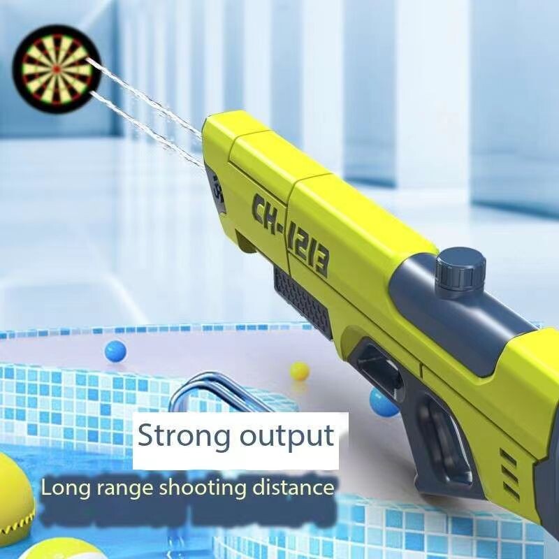 Vaikų žaislinis vandens purškiklis aukšto slėgio spaudimo vandens pistoletas, didelės talpos lauko berniuko ir mergaitės vandens mūšio artefaktas