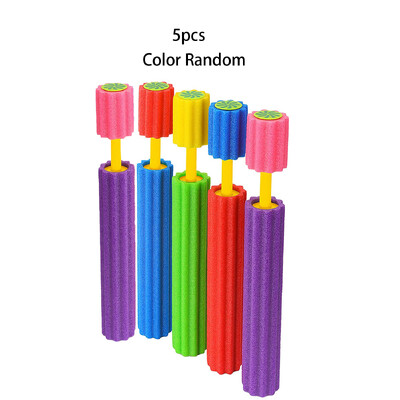 Slyvų putplasčio vandens pistoletas EVA vandens pistoletas traukimo tipas lauko paplūdimio vandens žaislas vaikams rodo vandens šautuvą ranka, vasaros spalva atsitiktinė