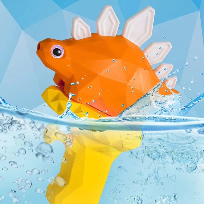 Animacinis filmas mini vandens pistoletas vaikams žaislas dinozauras vandens purškimo pistoletas vasaros lauko paplūdimio baseino vandens žaislai vaikams
