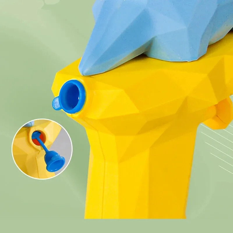 Animacinis filmas mini vandens pistoletas vaikams žaislas dinozauras vandens purškimo pistoletas vasaros lauko paplūdimio baseino vandens žaislai vaikams