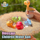 Vaikų vandens pistoletas dinozauras vandens purkštukas gyvūnas mažas purškimo pistoletas purslų paplūdimio vonioje vasaros lauko žaislai berniukams mažiems vaikams Dovanos