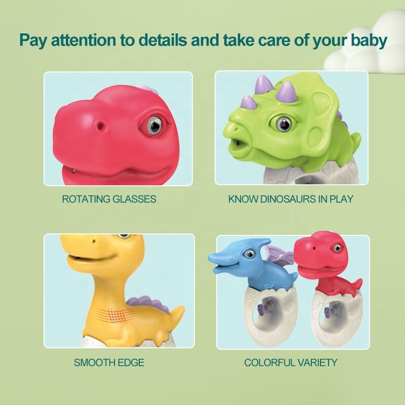 Vaikų vandens pistoletas dinozauras vandens purkštukas gyvūnas mažas purškimo pistoletas purslų paplūdimio vonioje vasaros lauko žaislai berniukams mažiems vaikams Dovanos