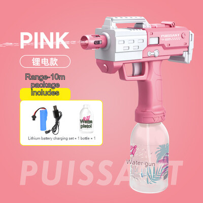 Naujas vasaros vandens pistoletas elektriniu pistoletu šaudymo žaislas, visiškai automatinis vasaros paplūdimio šaudymo žaislas vaikams berniukams mergaitėms pistole de agua dovana
