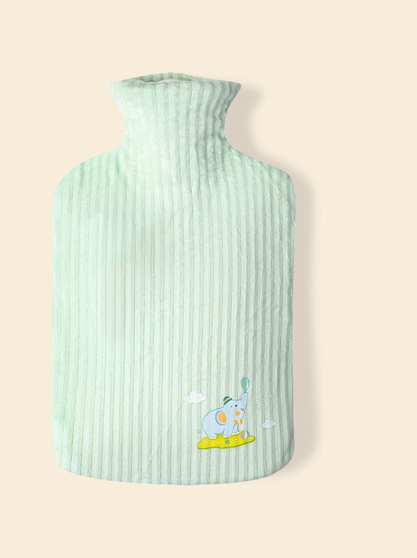 Le Xueer karšto vandens butelis, pilnas vandens, buitinis sprogimui atsparus flanelinis apvalkalas, atspausdintas vandeniu užpildytas rankų šildytuvas PVC karšto vandens maišelis