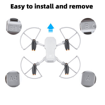 Προστατευτικό προπέλας για DJI Mini 4K/Mini 2/Mini SE Drone Quick Release Propellers Protector Wing Fan Protective Cover Accessory