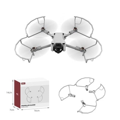 Propeller Guard Protector for Dji Mini 3 / Mini 3 Pro Drone Quick Release Lightweight Wing Fans Protective Ring Accessories