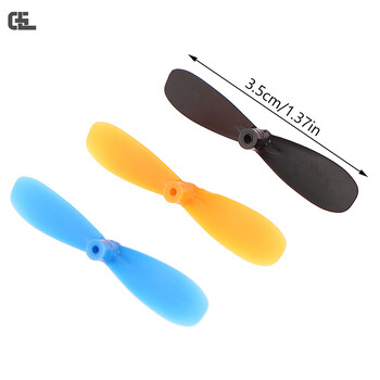 4PCS Main Blades 35mm 3,5cm 0,8mm Hole Props Propellers Fans For D1 Mini R/C Drone Quadcopter Model Toys Spare Parts Accesories