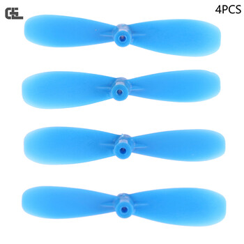 4PCS Main Blades 35mm 3,5cm 0,8mm Hole Props Propellers Fans For D1 Mini R/C Drone Quadcopter Model Toys Spare Parts Accesories