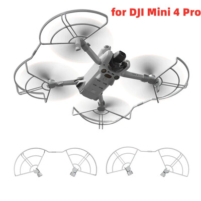 DJI Mini 4 Pro oro sraigto apsauga, greito atpalaidavimo dizaino sraigtai, apsauginiai atramos sparnai, mentės, irklo narvelio dangtelio priedas