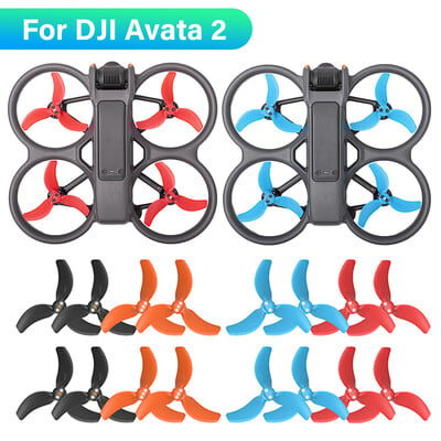 2 ζεύγη έλικες για DJI Avata 2 Drone Colorful 3032S Blades Ισχυρά ανταλλακτικά για αξεσουάρ Avata2 Drone